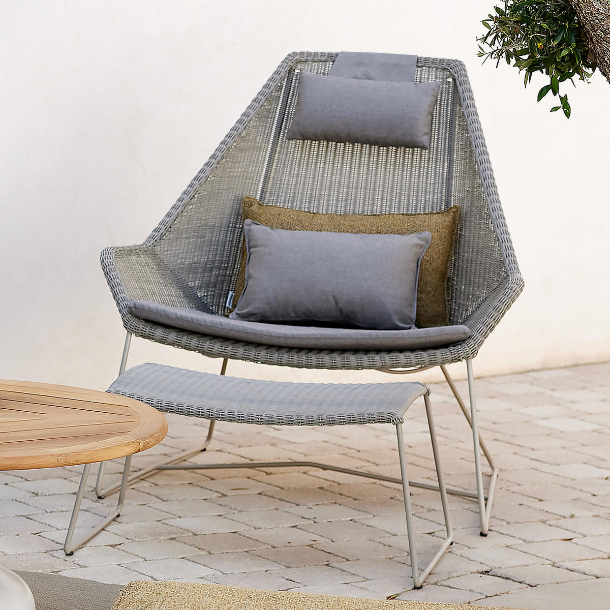 Cane Line Breeze Lounge Chair Breeze Highback Chair Cane-line