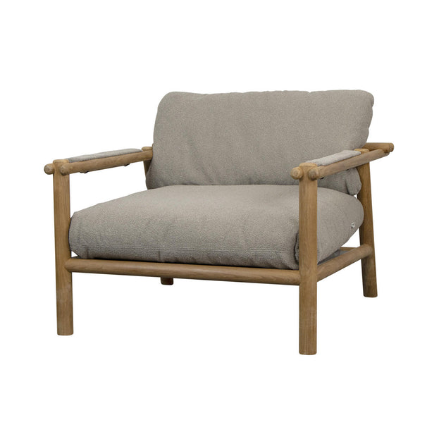 Sticks Outdoor Teak Low Lounge Chair