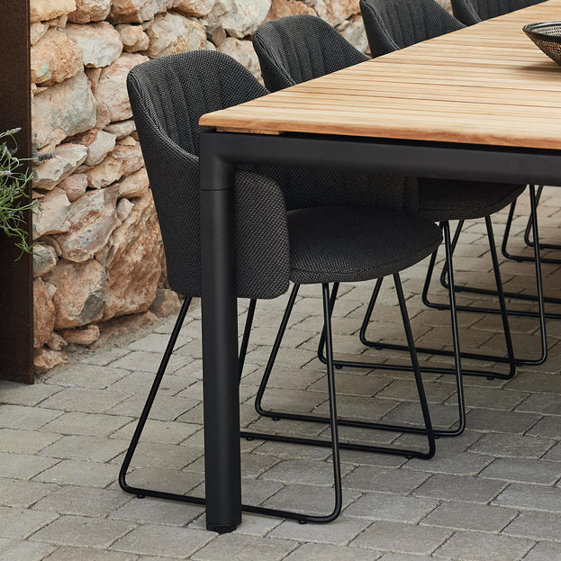 Choice Dining Chair with Black Sled Base