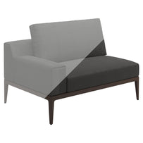 Protective Cover for Grid Dining Sofa with Left Arm Unit
