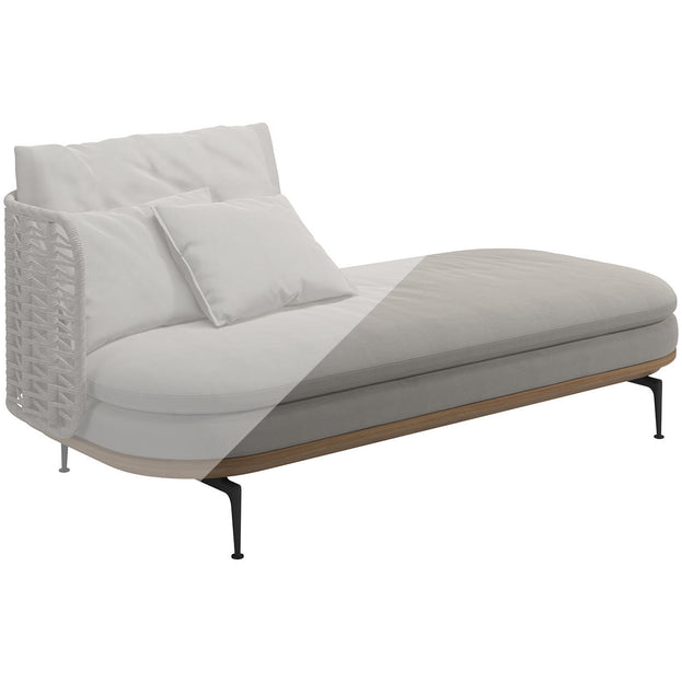 Protective Cover for Mistral Low Back Left Chaise