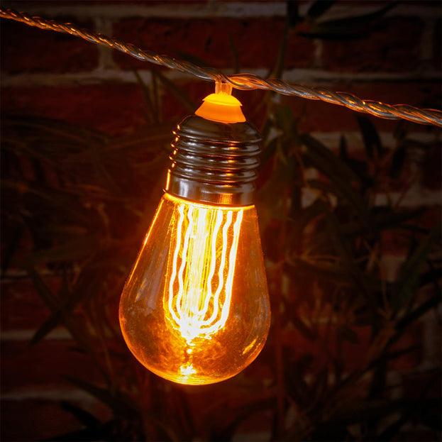 10 Edison LED  Bulb Connectable String Lights