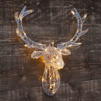 Stag Head LED Door Decoration (4651138089020)