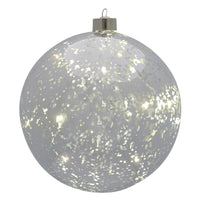 Silver Mercury Hanging LED Baubles (4651125899324)