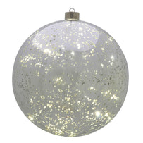 Silver Mercury Hanging LED Baubles (4651125899324)