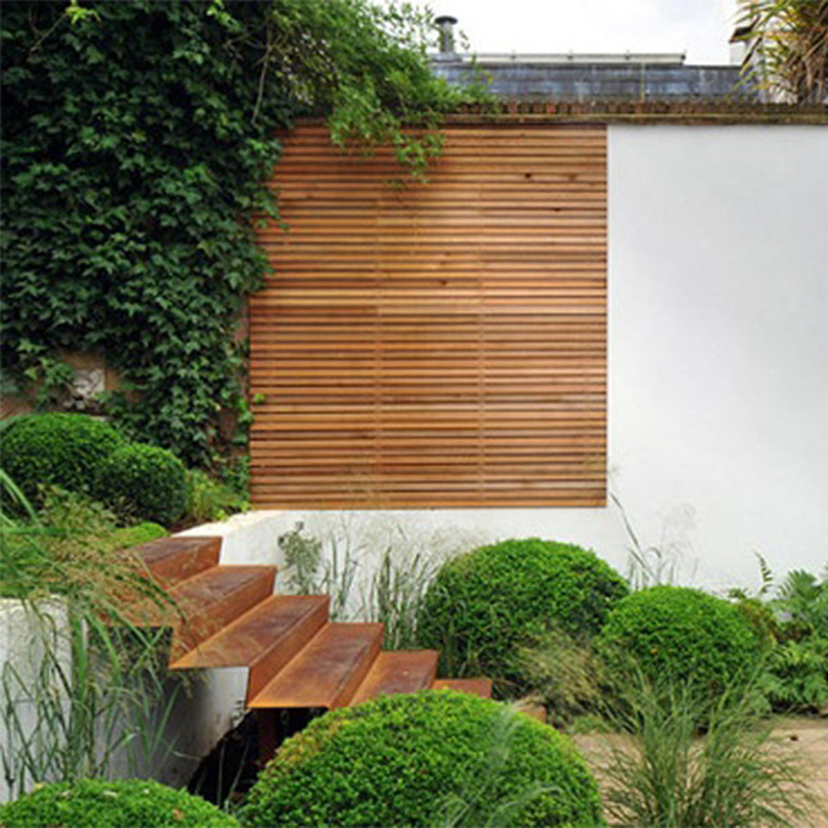 Buy Corten Steel Outdoor Garden Steps — The Worm that Turned