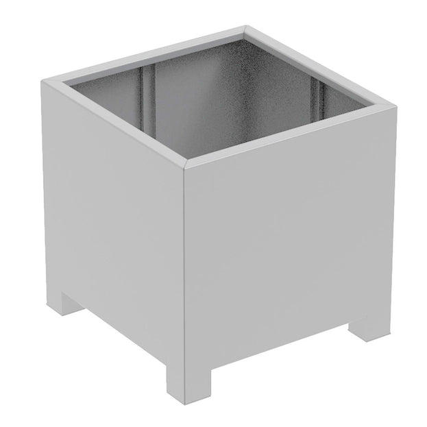 Square Cube Footed Aluminium Planters (4653384695868)