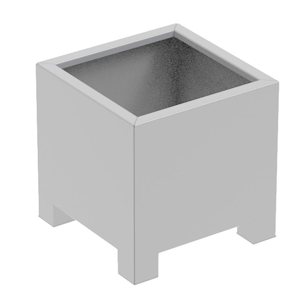 Square Cube Footed Aluminium Planters (4653384695868)