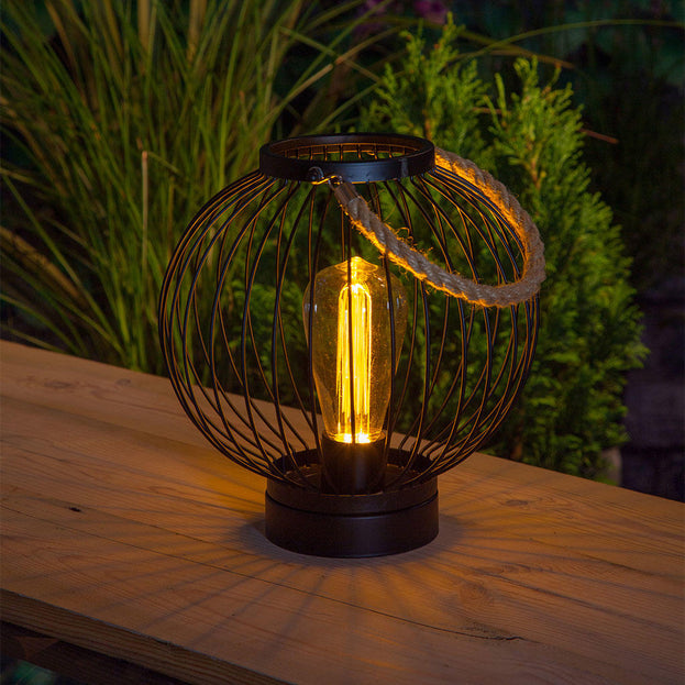 Outdoor LED Filament Globe Lantern (4649704521788)