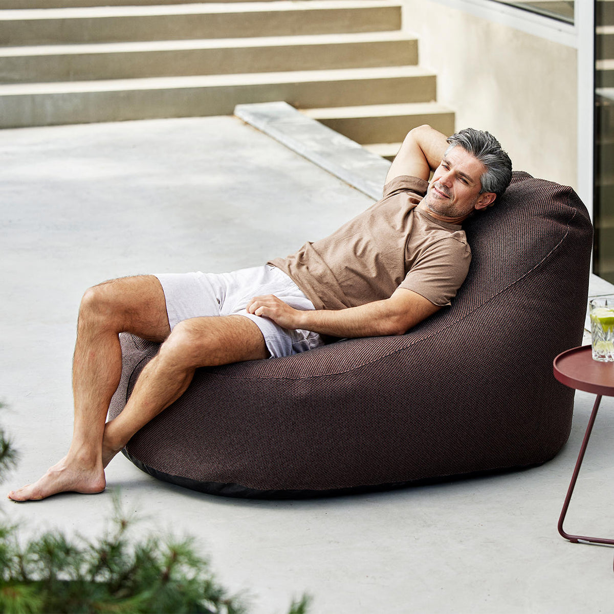 Recliner Chair High Back Bean Bag Chair Bean Bag Bazaar High Back