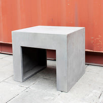 Concrete Stool/Side Table (4649177350204)