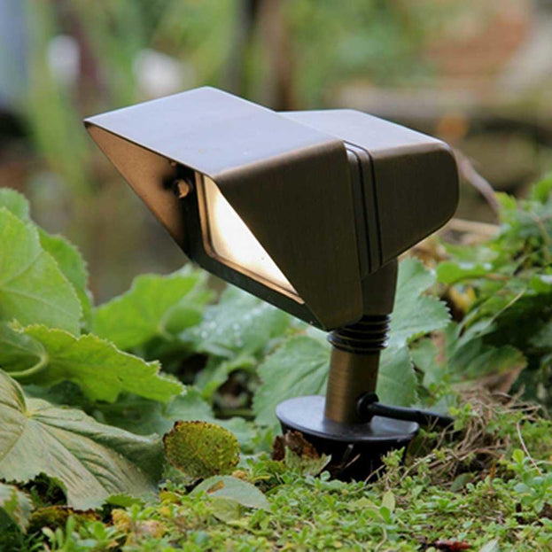 Garden Zone Bronze Plug & Go Flood Light (4648542240828)