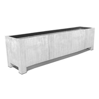 Trough Planter with Feet - Galvanised Steel (4650713677884)