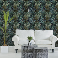 Lush Succulents Feature Wallcovering (4651963580476)