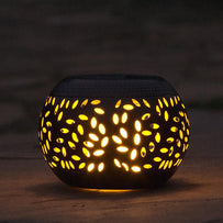 Solar Flame Outdoor Lantern (6887266058300)