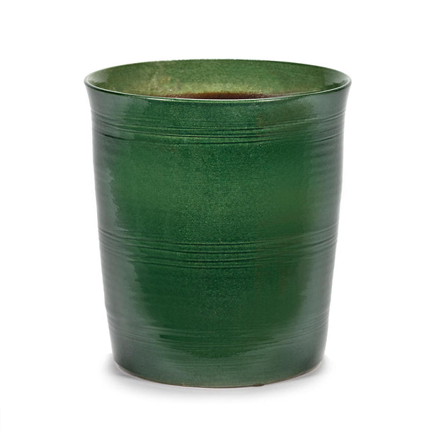 Rich Green Glazed Indoor Pots (4651951751228)
