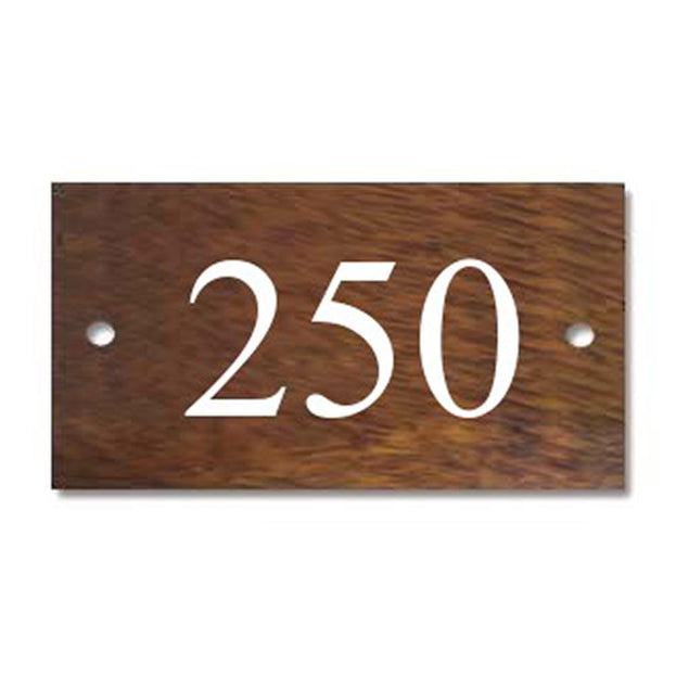 Solid Wood House Numbers (4649207070780)