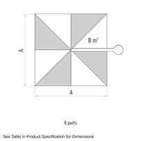 SombranoS+ Easy Square Parasols (4650515267644)