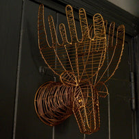 Gold Wire Moose Head (4651169022012)