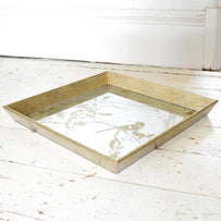 Aged Mirrored Square Tray (4651892179004)
