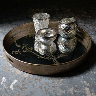 Antiqued Mirrored Tray (4649581346876)