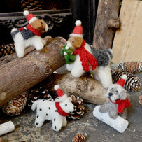 Mini Dalmatian Christmas Decoration (4649826746428)