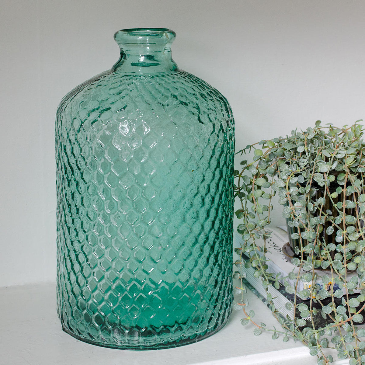 Buy French Vintage Style Demijohn Glass Vase — The Worm that Turned