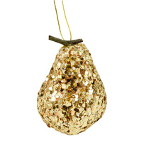Gold Glitter Pear (4651928813628)