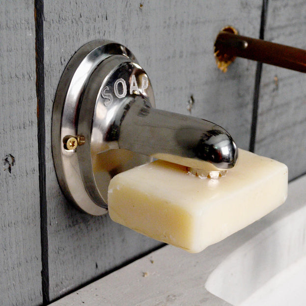 Magnetic Soap Holder and Gardeners Soap (4650550984764)