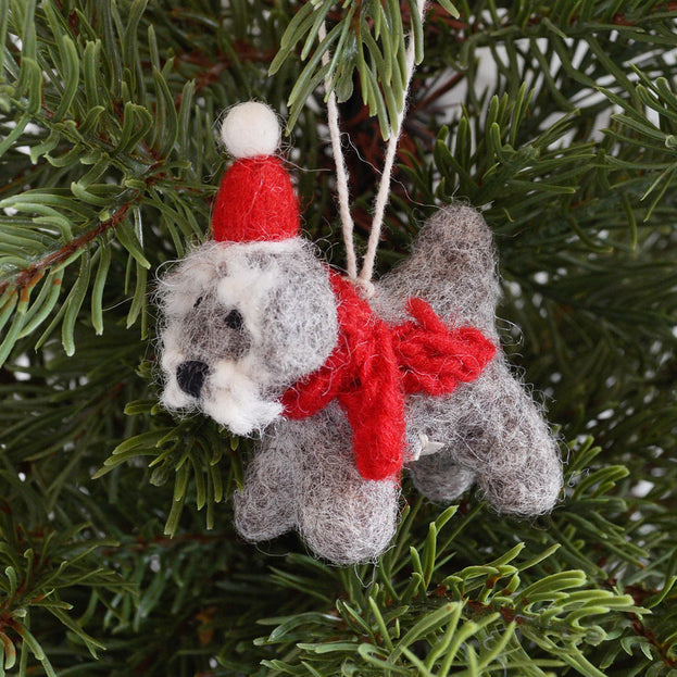 Mini Schanuzer Christmas Decoration (4651128160316)
