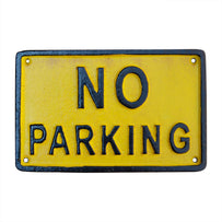 No Parking Metal Sign (4650489086012)