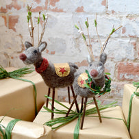 Festive Forest Felt Reindeer (4651932123196)
