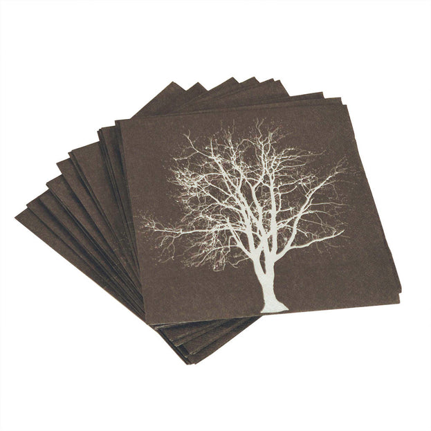 Silver Tree Paper Napkins (4649094414396)