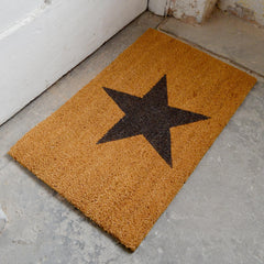 Single Star Door Mat