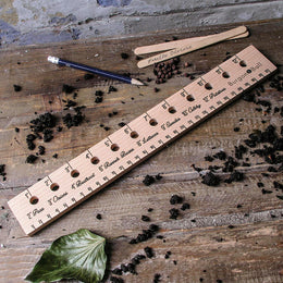Small Seed Planting Ruler