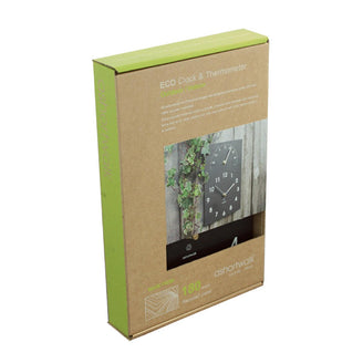 Recycled Clock / Thermometer (4646480773180)