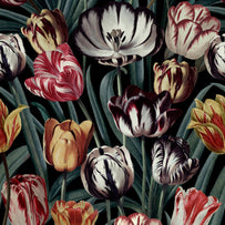 Tulips Neutral Feature Wallcovering (4649527377980)