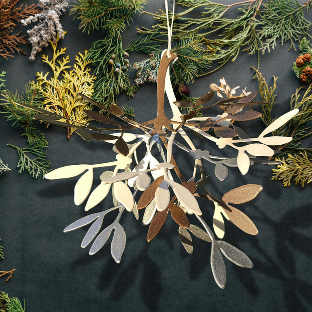 Hanging Mistletoe Metal Decoration (7161558040636)