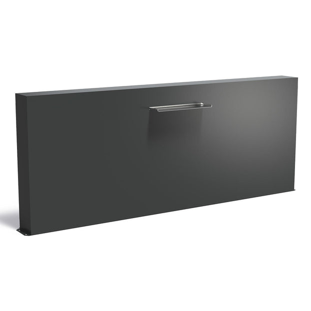 Pond Water Wall Free Standing with Water Blade - Black Grey Aluminium (7128587206716)