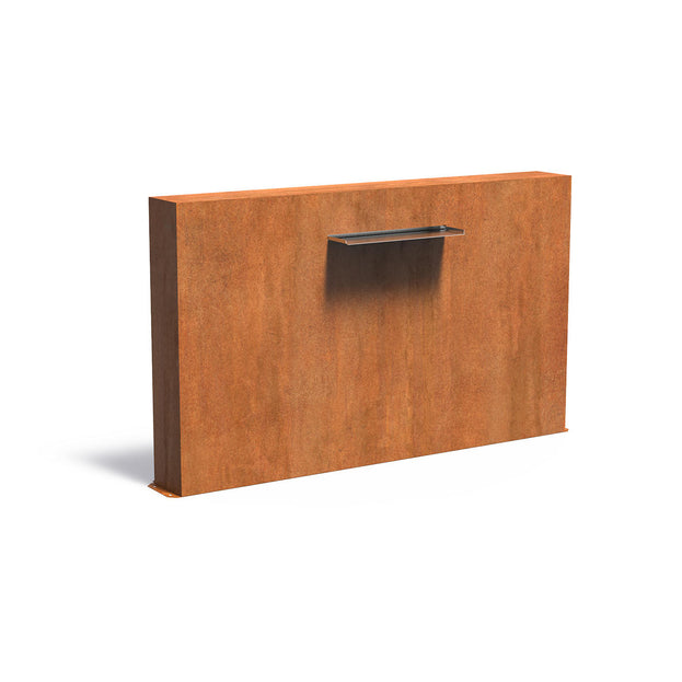 Pond Water Wall Free Standing with Water Blade - Corten (7128166629436)