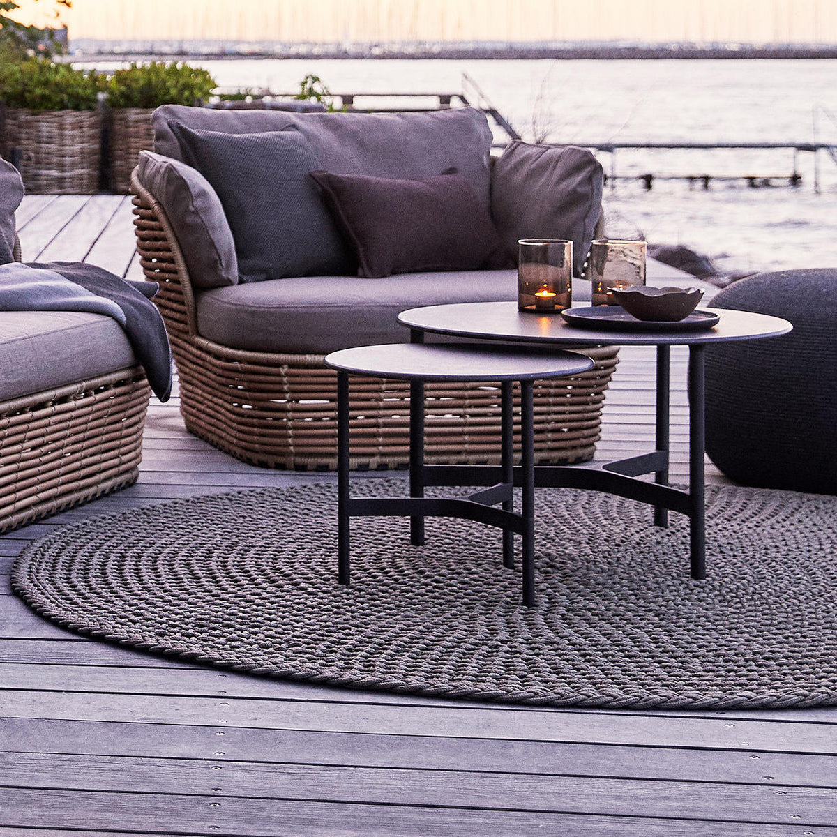 Cane-line Circle Rug Tapis d'extérieur 240x170cm main image 1