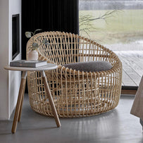 Nest Indoor Lounge Round Chair (4649791029308)