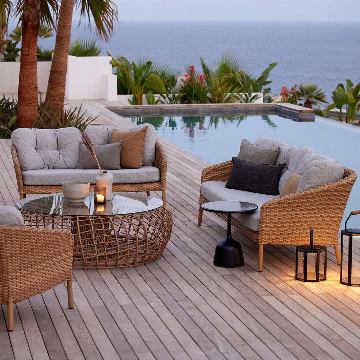 Fresh Look at Buy Ocean Large Woven Outdoor 2 Seater Sofa