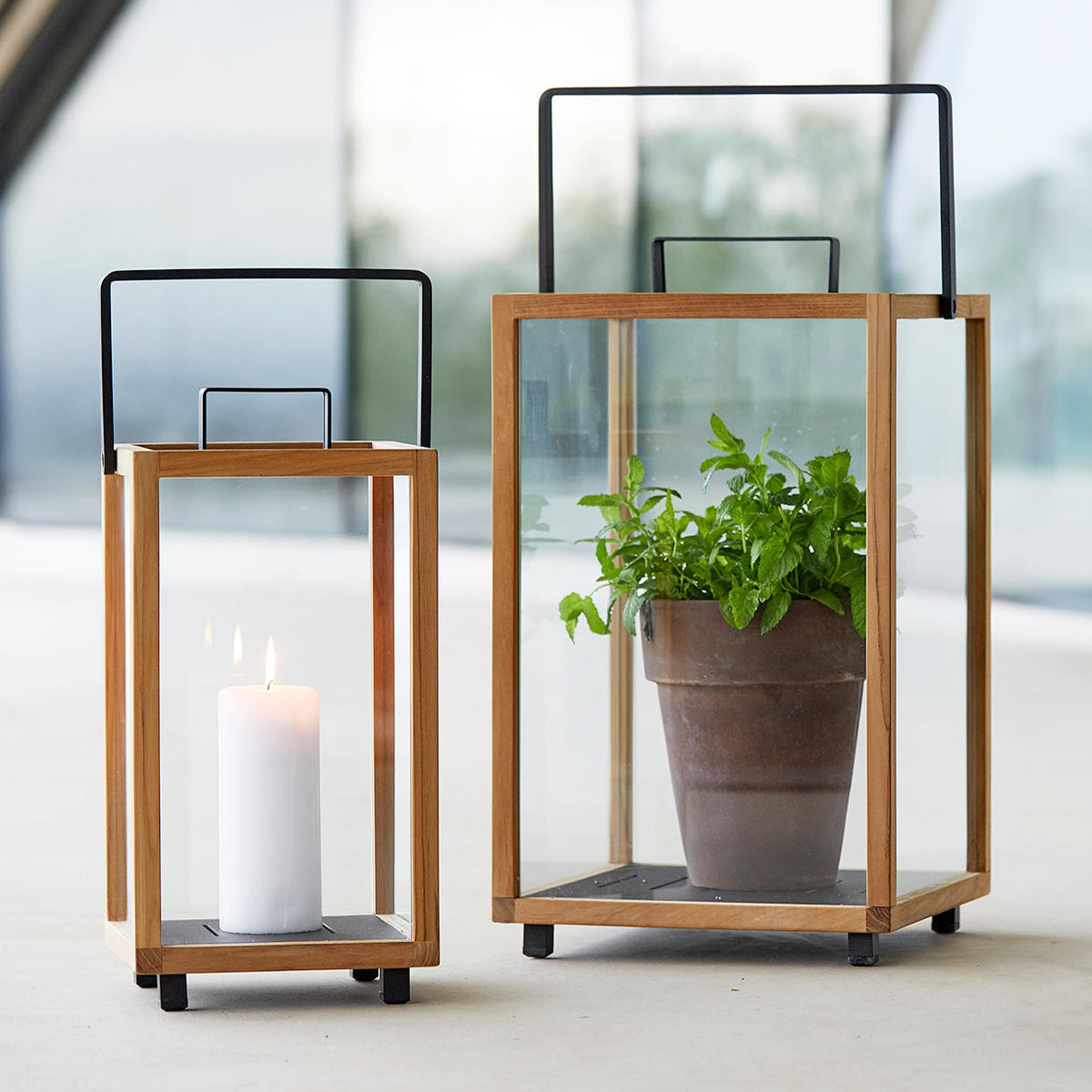 Buy Teak Lighthouse Outdoor Lanterns — The Worm that Turned