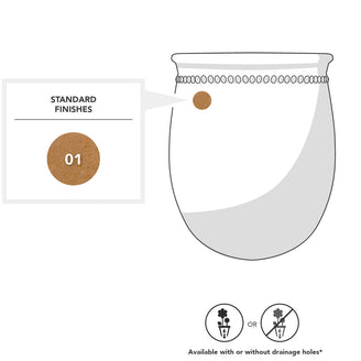 Mediterranean Beehive Urn Planter (7215472181308)