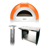 Pro Dual Fuel Pizza Oven with Stand Set (7142932807740)