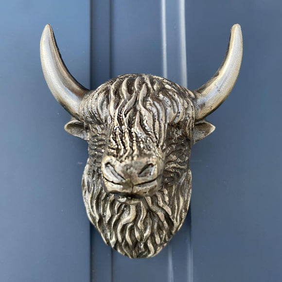 Highland Cow Door Knocker (7023783608380)