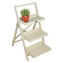 Rustic White Plant Ladder (7099779022908)