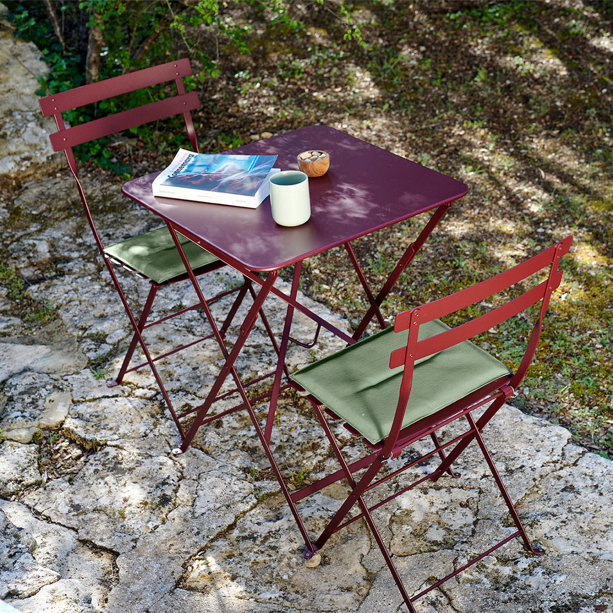 Buy Bistro 57cm Square Table โ The Worm that Turned revitalising