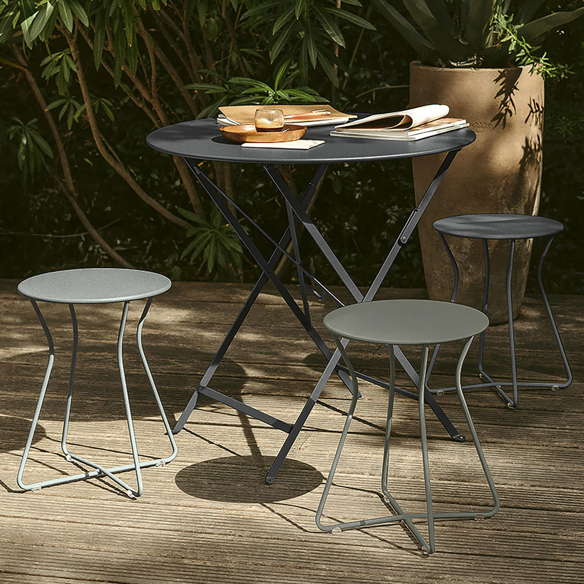 Buy Bistro 77cm Round Table — The Worm that Turned revitalising